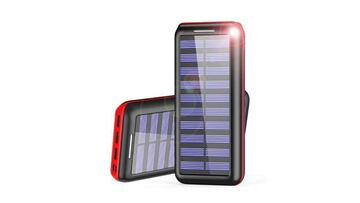 Ahorra dejando que se cargue esta power bank con energía solar y recarga tu smartphone hasta 8 veces