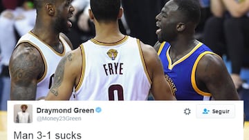 Pierden los Indians... y Draymond Green se burla de Cleveland