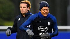 Griezmann sobre Mbappé: "Nos va a mandar al banquillo"