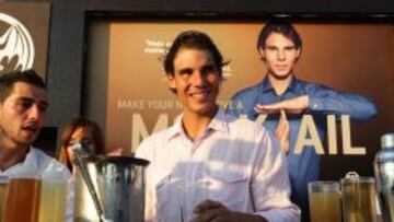 Rafa Nadal, en un acto promocional en México.