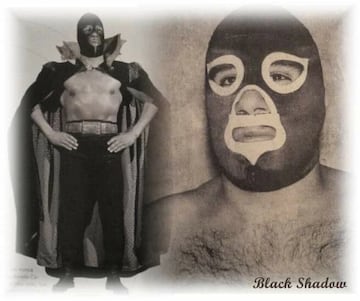 El llamado 'Hombre de Goma' Black Shadow fue considerado superior al Santo, pero su máscara cayó ante el plateado.