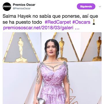 Los memes más divertidos sobre los Oscars 2018