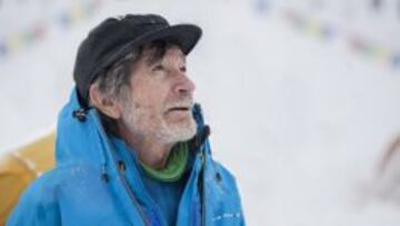 Carlos Soria en el Campo Base del Annapurna