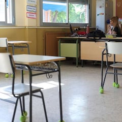 Las escuelas reabren aulas con voluntarios en grupos reducidos
