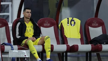 Soccer Football - Saudi Pro League - Al Najma v Al Nassr - King Abdullah Sport City Stadium, Jeddah, Saudi Arabia - February 25, 2026
Al Nassr's Cristiano Ronaldo after being substituted REUTERS/Hamad I Mohammed