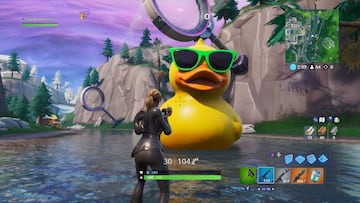 Visitamos el patito de goma gigante