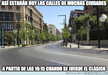 El Clásico: Los mejores memes del Barcelona - Real Madrid