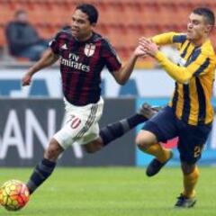 Los goleadores colombianos celebran en la élite del fútbol