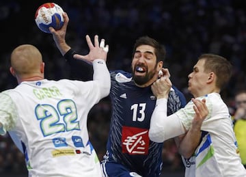 Karabatic fue menos de más.