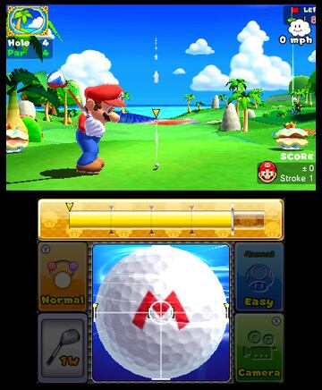 Captura de pantalla - Mario Golf World Tour (3DS)