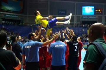 Irán eliminó a Brasil con lanzamientos desde el punto penal.