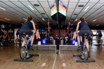 Un gimnasio en Valladolid.