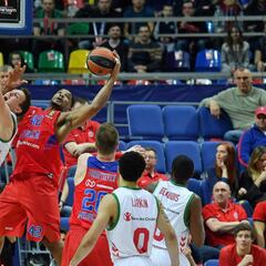 CSKA - Baskonia de Euroliga: resumen (84-82)