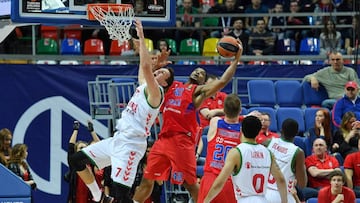 CSKA - Baskonia de Euroliga: resumen (84-82)