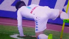 Mertens marks his territory in Roma - Napoli match