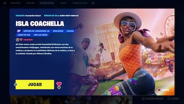 fortnite fuegos artificiales isla coachella como se lanzan