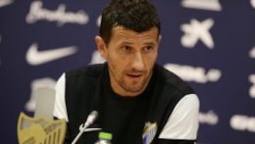 Javi Gracia en rueda de prensa