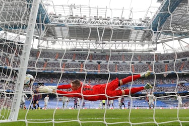 La rampa de salida de Lunin y Odriozola