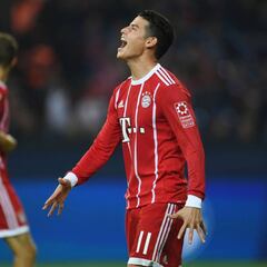 James no entrena con Bayern por la conmoción cerebral