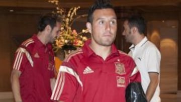 El jugador del Arsenal está con la Selección.