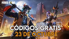 Free Fire | Códigos de hoy jueves 23 de octubre de 2025: recompensas gratis