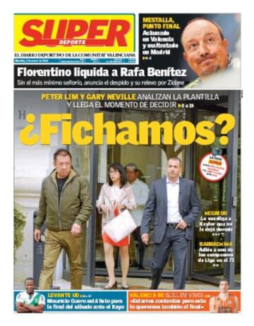 Portadas de la prensa mundial