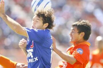Apertura 2008. De vuelta en Cobreloa enfrentó otra vez a la U. De nuevo tuvo a Pepe Rojas al frente.