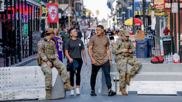 New Orleans está plagada de policías y militares para evitar un incidente similar al del 1 de enero de 2025 durante las celebraciones del Super Bowl LIX.