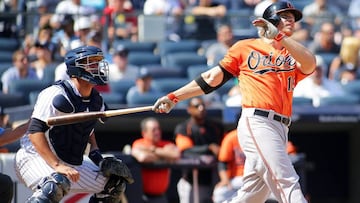 El poderoso Chris Davis es uno de los mejores pegadores de los Baltimore Orioles.