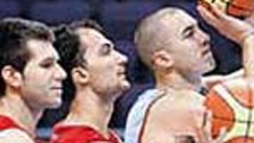 Eslovenia afina los tiros libres.