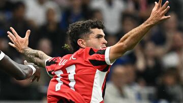 La máxima figura del fútbol estadounidense se hizo presente en el ‘Derby della Madonnina’ con una importante anotación.