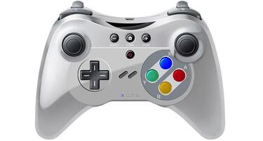 Wii U tendrá un Pro Controller inspirado en SNES
