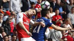 Britain Soccer Football - Arsenal v Manchester United - Premier League - Emirates Stadium - 7/5/17 Arsenal&#039;s Granit Xhaka in action with Manchester United&#039;s Ander Herrera  Reuters / Stefan Wermuth Livepic EDITORIAL USE ONLY. No use with unauthor