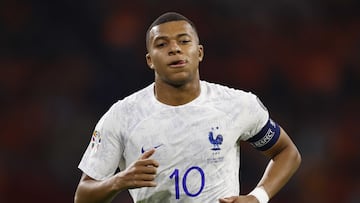 The French captain, who has been linked with Real Madrid, scored twice against the Netherlands to seal Les Bleus’ spot in Germany.