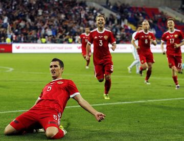 La Roja y su regreso a Moscú después de 43 años en imágenes