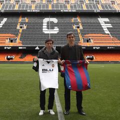 Marcelino y Muñiz: "Será una fiesta del fútbol valenciano"