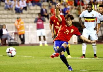 Belgium 0 - Spain 2: the best images from the match