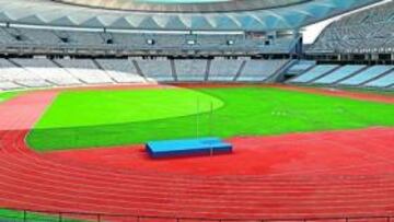 <b>POSIBILIDAD DE INVERTIR. </b>El futuro estadio del Atlético podría llevar el sponsor de una línea aérea de los Emiratos Árabes.