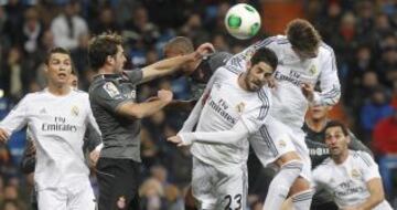 Víctor sánchez, Isco y Sergio Ramos.