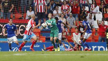 Aficionados durante el Lugo vs Oviedo.