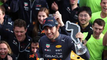 Canelo Álvarez elogia a Checo Pérez: “Es un orgullo para nosotros”
