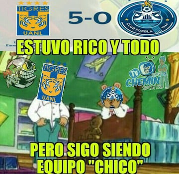 Chivas y Tigres acaparan los memes sabatinos