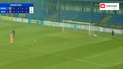 La ocurrencia inentendible del Barça: pone al portero a tirar el penalti... y vean el resultado final