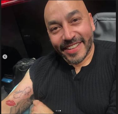 Lupillo Rivera termina con su novia, a pesar de haberse tatuado su nombre