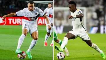 Mbappé y Vinicius.