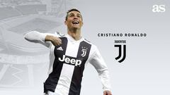 Cristiano Ronaldo, con la camiseta de la Juventus.