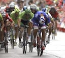 Bouhanni remata otra etapa tensa por los abanicos