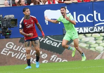 18/09/22 PARTIDO DE PRIMERA DIVISION
OSASUNA GETAFE 
GOL 0-1 JUAN IGLESIAS ALEGRIA 