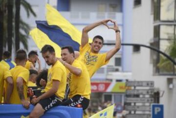 Todo Cádiz celebra el ascenso a Segunda División