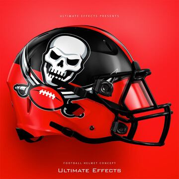 Los 32 cascos de la NFL al estilo de la nueva liga: AAF